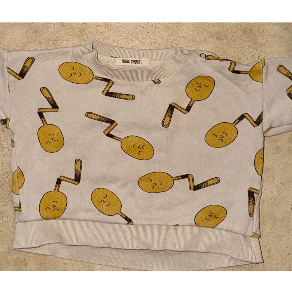 Bobo Choses Ran Away With Theβ Spoon Sweatshirt